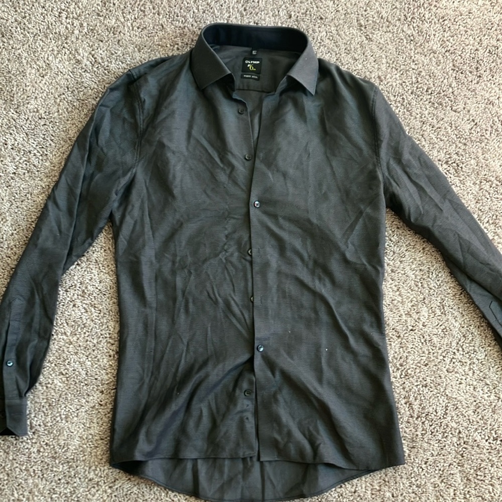 Elegant Black Button-Down Shirt